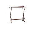 OLIVER LOW TOWEL HANGER ANTIQUE BROWN 