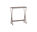 OLIVER LOW TOWEL HANGER ANTIQUE BROWN 