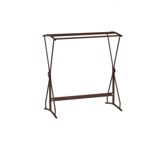 OLIVER LOW TOWEL HANGER ANTIQUE BROWN 