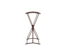 OLIVER LOW TOWEL HANGER ANTIQUE BROWN 
