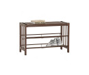 MYKA SHOE RACK WITH BENCH COPPER