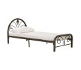 KINTA SINGLE BED WITH 1900MM SIDE RAIL ANTIQUE GOLD