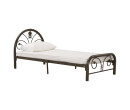KINTA SINGLE BED WITH 1900MM SIDE RAIL ANTIQUE GOLD