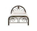 KINTA SINGLE BED WITH 1900MM SIDE RAIL ANTIQUE GOLD