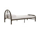 KINTA SINGLE BED WITH 1900MM SIDE RAIL ANTIQUE GOLD