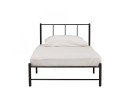 CALLON SINGLE BED WITH 1900MM SIDE RAIL BLACK