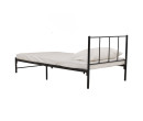 CALLON SINGLE BED WITH 1900MM SIDE RAIL BLACK