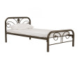 KINTA SUPER SINGLE BED WITH 1900MM SIDE RAIL ANTIQUE GOLD