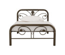 KINTA SUPER SINGLE BED WITH 1900MM SIDE RAIL ANTIQUE GOLD