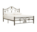 SANTA QUEEN BED WITH 1900MM SIDE RAIL ANTIQUE GOLD