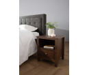 HAYDEN QUEEN BED WITH 1900MM SIDE RAIL BLACK/6516
