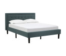 HAYDEN QUEEN BED WITH 1900MM SIDE RAIL BLACK/6365