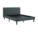 HAYDEN QUEEN BED WITH 1900MM SIDE RAIL BLACK/6365