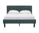 HAYDEN QUEEN BED WITH 1900MM SIDE RAIL BLACK/6365