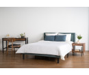 HAYDEN QUEEN BED WITH 1900MM SIDE RAIL BLACK/6365