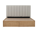 MOLA QUEEN BED WITH STORAGE 1900MM (BED PANEL) 102/3690 (PET FRIENDLY FABRIC)