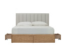 MOLA QUEEN BED WITH STORAGE 1900MM (BED PANEL) 102/3690 (PET FRIENDLY FABRIC)