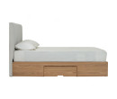 MOLA QUEEN BED WITH STORAGE 1900MM (BED PANEL) 102/3690 (PET FRIENDLY FABRIC)