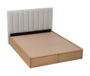 MOLA QUEEN BED WITH STORAGE 1900MM (BED PANEL) 102/3690 (PET FRIENDLY FABRIC)