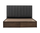 MOLA QUEEN BED WITH STORAGE 1900MM (BED PANEL) 109/3692 (PET FRIENDLY FABRIC)
