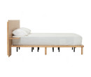 PLATO QUEEN BED WITH 1900MM BED PANEL WITH SIDE TABLE 102
