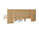 PLATO QUEEN BED WITH 1900MM BED PANEL WITH SIDE TABLE 102