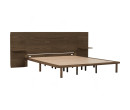 PLATO QUEEN BED WITH 1900MM BED PANEL WITH SIDE TABLE 109