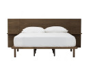 PLATO QUEEN BED WITH 1900MM BED PANEL WITH SIDE TABLE 109