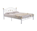HALDEN QUEEN BED WITH 1900MM SIDE RAIL WHITE