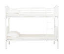 DAKER DOUBLE DECKER WITH 1900MM SIDE RAIL WHITE BEIGE