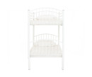 DAKER DOUBLE DECKER WITH 1900MM SIDE RAIL WHITE BEIGE