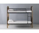 DERRICK DOUBLE DECKER WITH 1900MM SIDE RAIL DIRTY OAK/BLACK