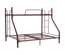 MATTEO BUNK BED WITH 1900MM SIDE RAIL MAROON
