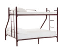 MATTEO BUNK BED WITH 1900MM SIDE RAIL MAROON