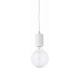 FIREFLY PENDANT LAMP IN WHITE COLOUR BASE WITH DIA125 LIGHT BULB (CE)(#)