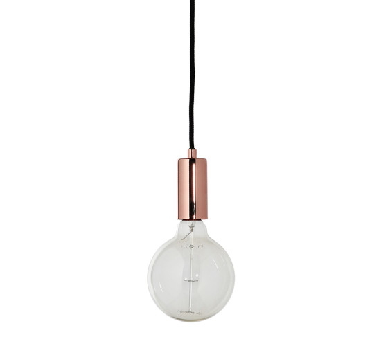 FIREFLY PENDANT LAMP IN COPPER BASE WITH DIA125 LI...