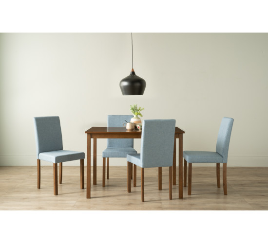 AMOS 1+4 DINING SET 109/TEMPO TEAL