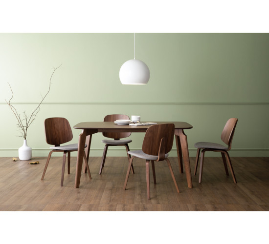 145094/241352 1+4 ACKER DINING TABLE WITH AVARIE D...