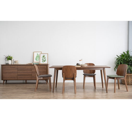 146139/241578 1+6 DOVER DINING TABLE WITH CORA DIN...