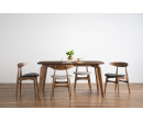 145094/241575 1+6 ACKER DINING TABLE WITH TRICIA DINING CHAIR