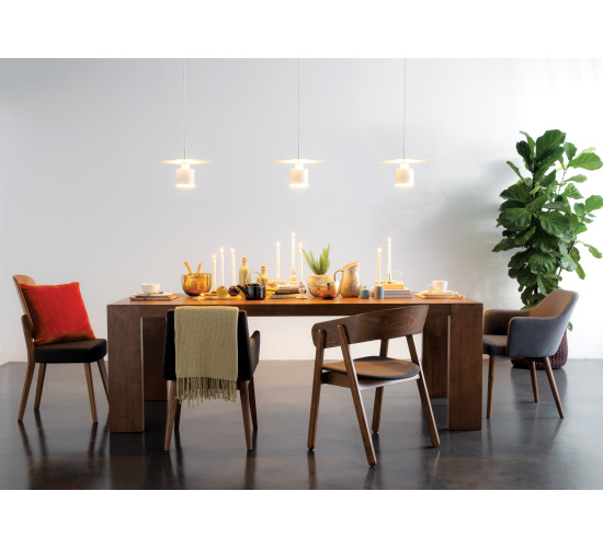 146101/241140 1+6 CLARKSON DINING TABLE WITH GITEL...