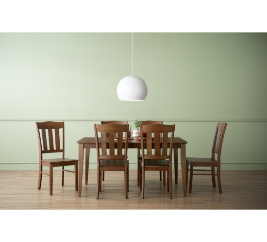 145077/241379 1+6 LASTA DINING TABLE WITH LAST DIN...