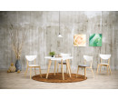 1439283/241274 1+4 ARTHUR ROUND DINING TABLE WITH NAIDA DINING CHAIR