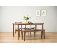 144078/241506/243037 1+2+1 STARK DINING TABLE WITH MACY DINING CHAIR & LEONA BENCH 144078/241506/243037 1+2+1 STARK DINING TABLE WITH MACY DINING CHAIR & LEONA BENCH