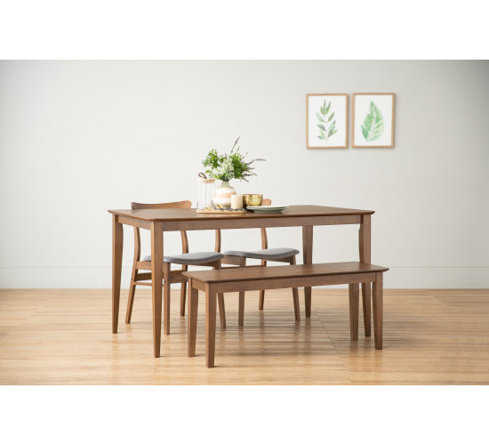 144078/241506/243037 1+2+1 STARK DINING TABLE WITH...