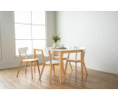 143020/241274 1+4 CHARMANT DINING TABLE WITH NAIDA DINING CHAIR