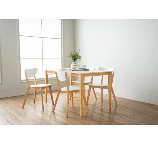143020/241274 1+4 CHARMANT DINING TABLE WITH NAIDA...