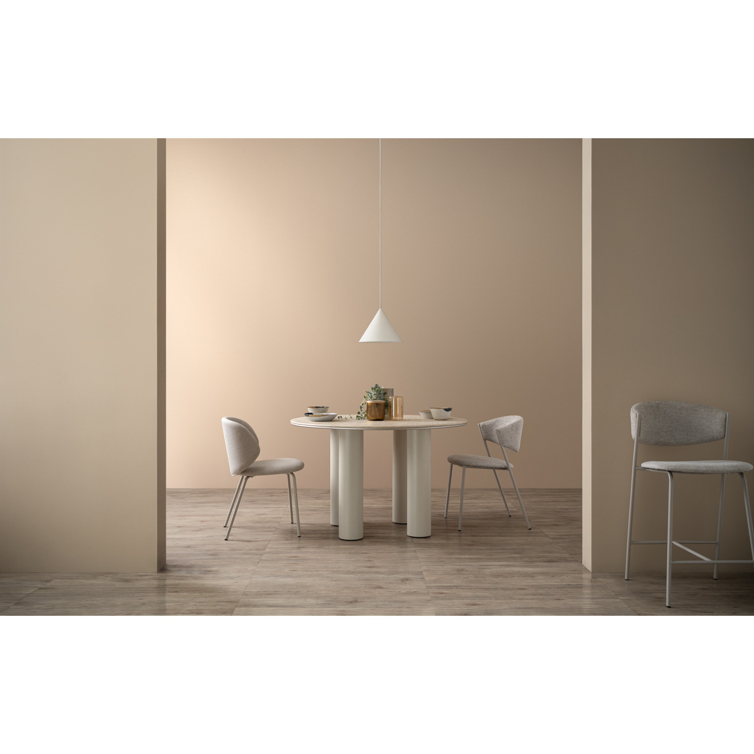 144103/241641 1+4 HIRI DINING TABLE WITH KENZI DINING CHAIR 144103/241641 1+4 HIRI DINING TABLE WITH KENZI DINING CHAIR