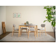 145168/241638 1+4 FOLTO DINING TABLE WITH LUCA DINING CHAIR 145168/241638 1+4 FOLTO DINING TABLE WITH LUCA DINING CHAIR