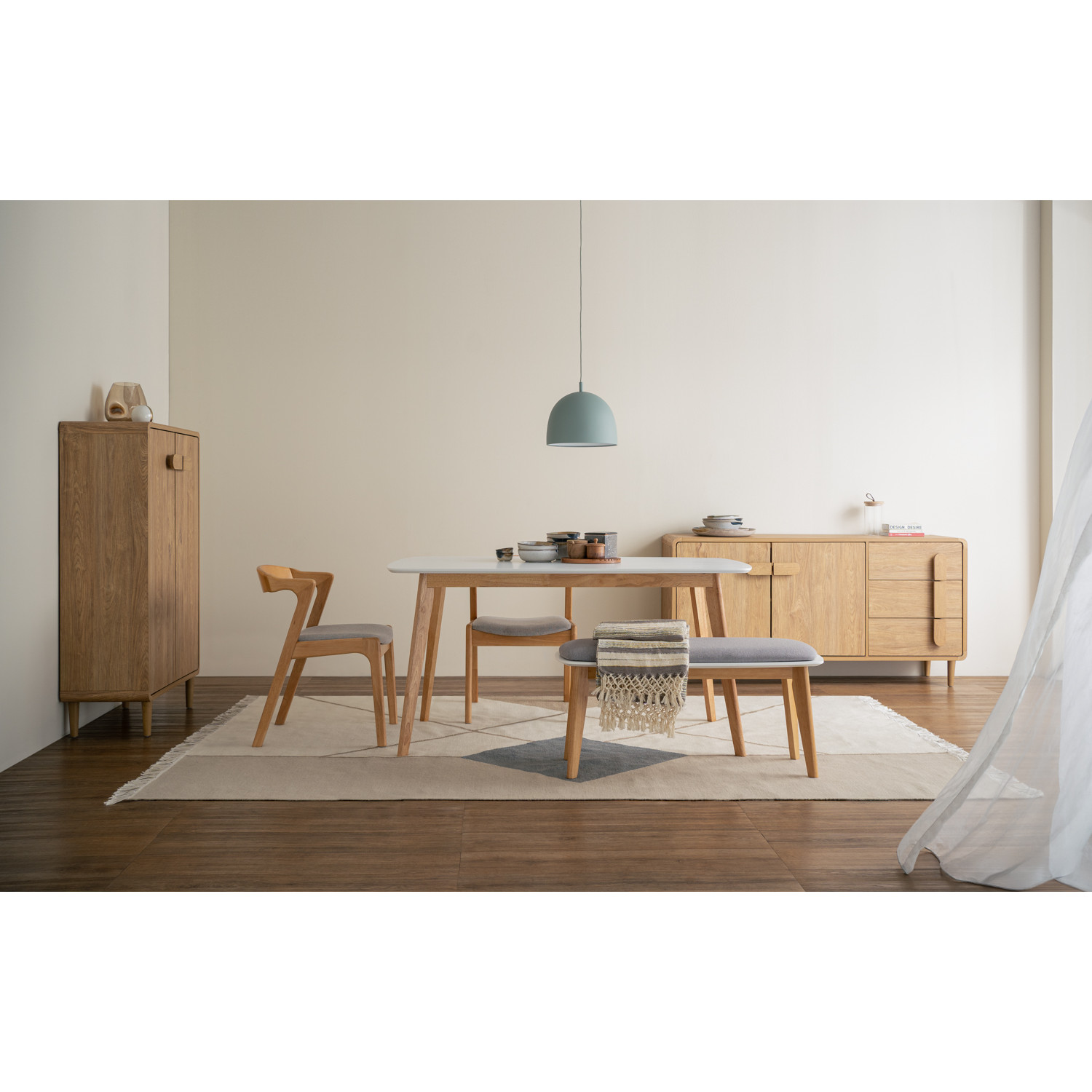 144034/241658/243035 1+2+1 ALMON DINING TABLE WITH NAZO DINING CHAIR & ARTHUR BENCH 144034/241658/243035 1+2+1 ALMON DINING TABLE WITH NAZO DINING CHAIR & ARTHUR BENCH